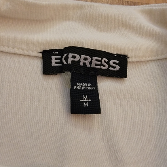 Express Choker Deep Plunge Sleeveless Blouse - Picture 2 of 6